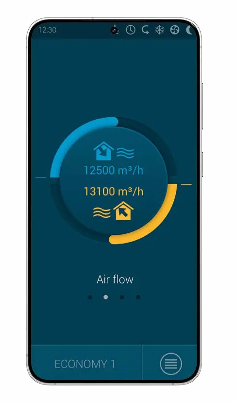 Aplikacja mobilna Komfovent C5