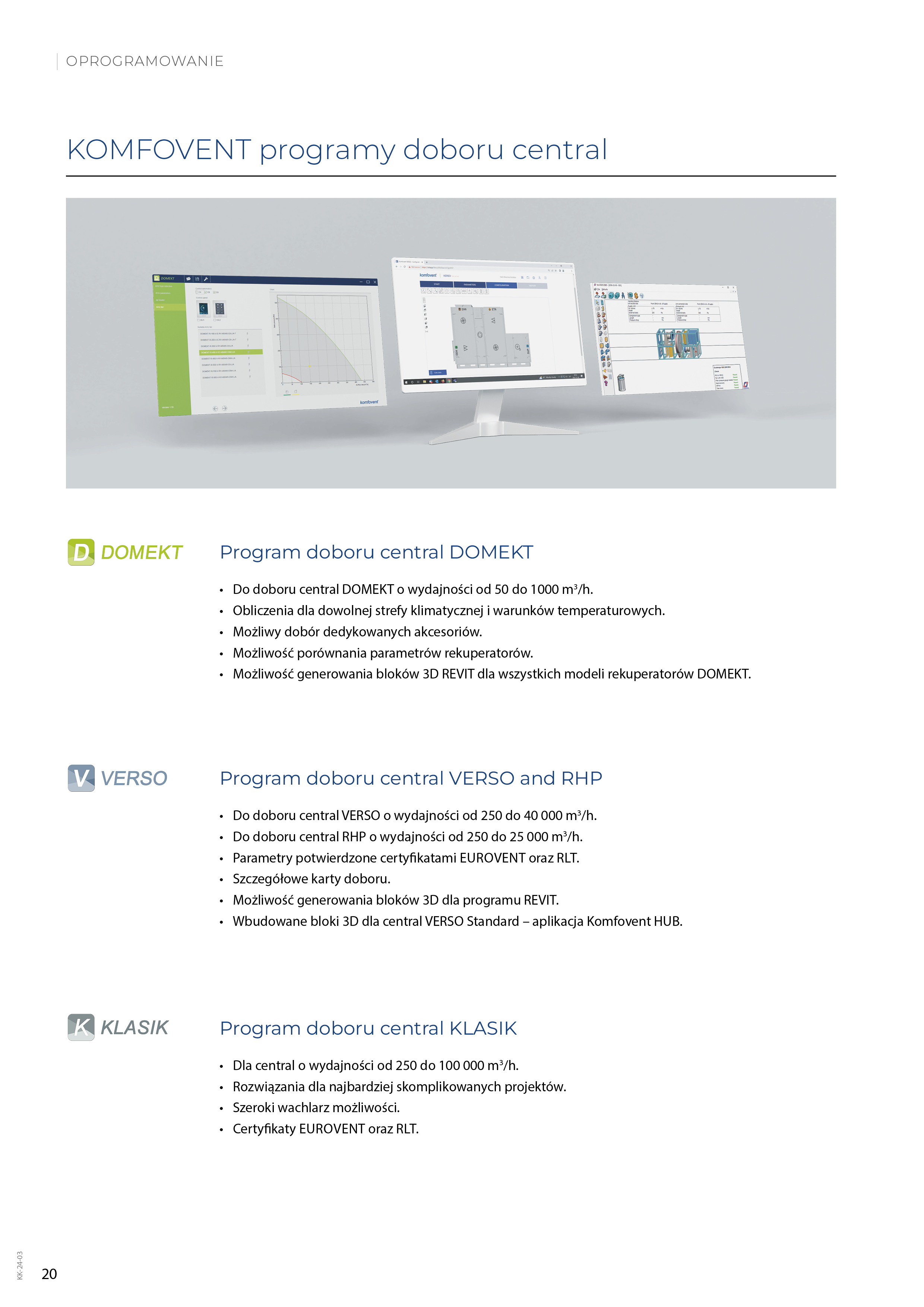 komfovent program doboru central rhp ventia