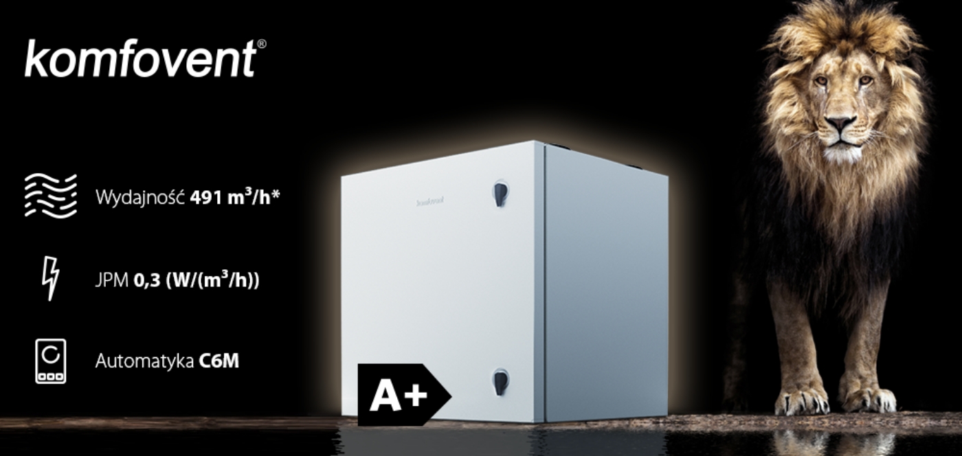 Komfovent Domekt R450V Powrót Króla