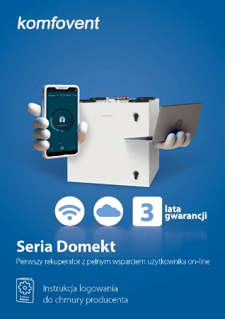 Instrukcja podłączenia Komfovent DOMEKT do chmury