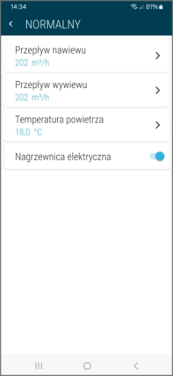 Ekran aplikacji 2 Ekran aplikacji 2