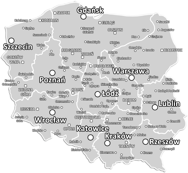 Mapka Polski