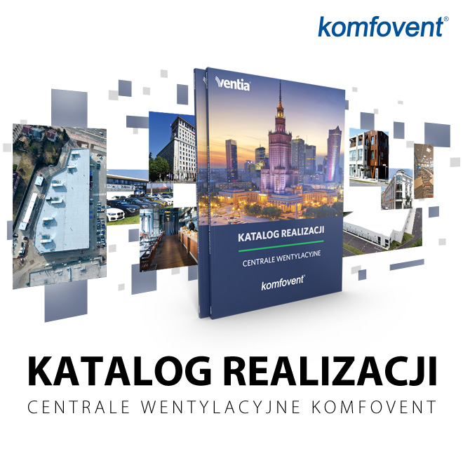 Ventia. Pobierz katalog realizacji Komfovent