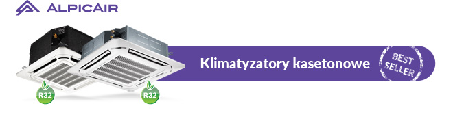 AlpicAir. Klimatyzatory kasetonowe