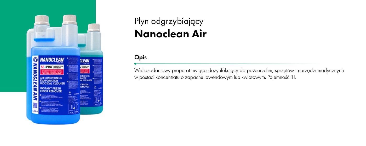 Karta katalogowa NANOCLEAN